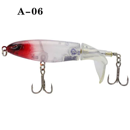 

r popper fishing lures freshwater Artificial hard plastic fishing lures crankbaits 9cm 13g topwater flexible whoppe, 9 colors