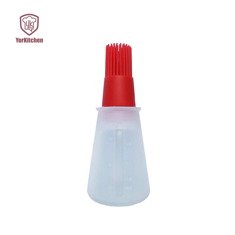 

Hot Selling Silicone Oil Bottle with Basting Silicone Oil Brush Bottle