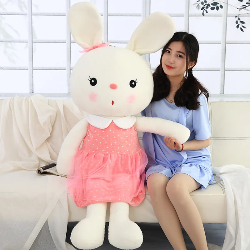
2019 New Creative Bunny Plush Toys Festival Promotional Gifts Rabbit Soft Toys for Kids 