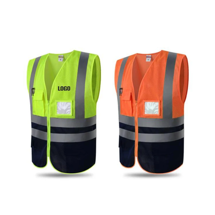 Wholesale Reflective Vests Fluorescent High Reflective Work Clothes ...