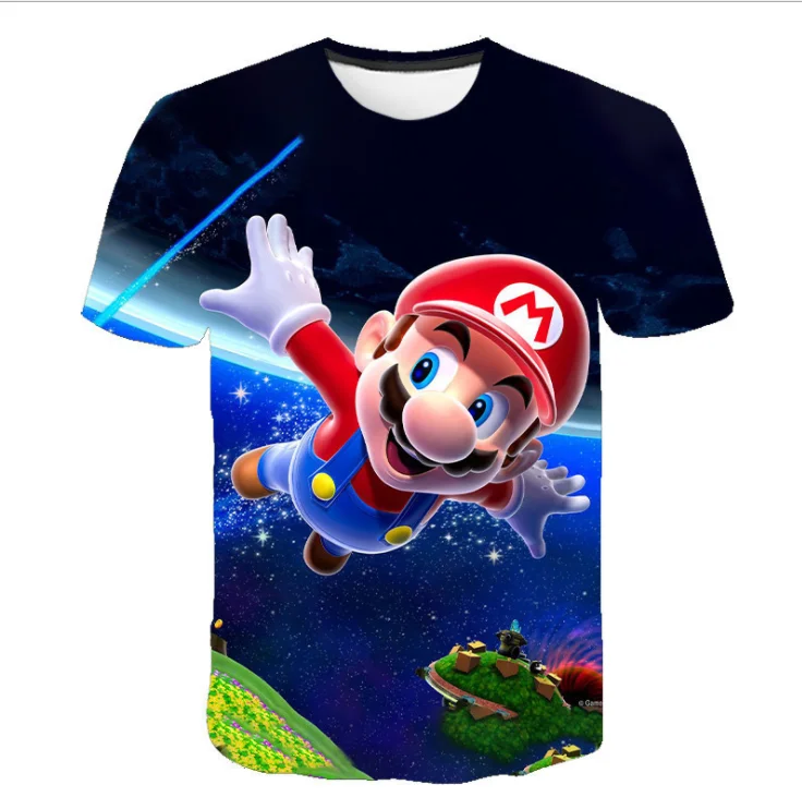 Ufogift New Style Classic Games Super Mario T Shirt Mario Bros 3d Print ...