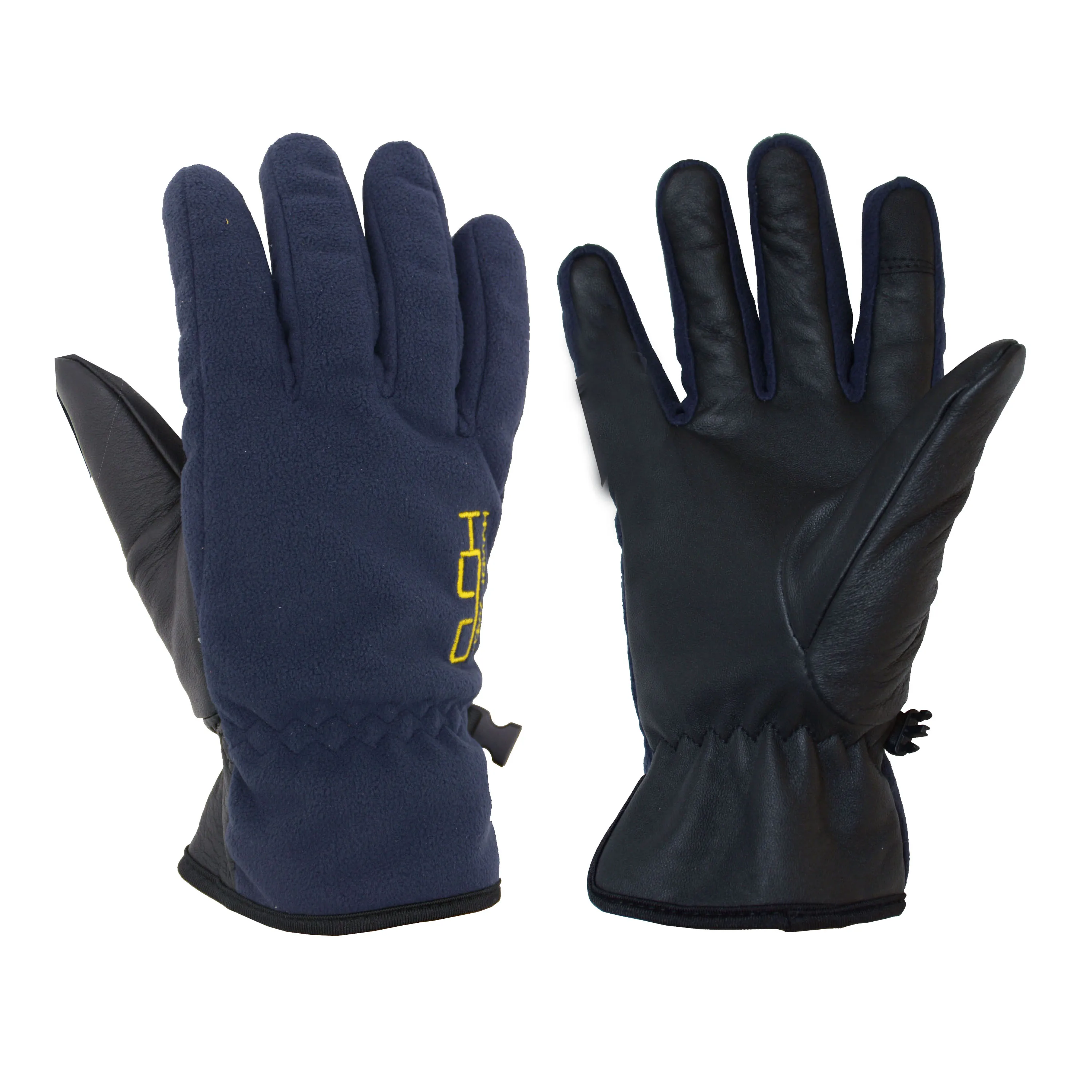 

HANDLANDY Thermal Sport Work Gloves,Waterproof Windproof Soft Warm Gloves Winter Touch Screen For Men Women, Blue/any customized color