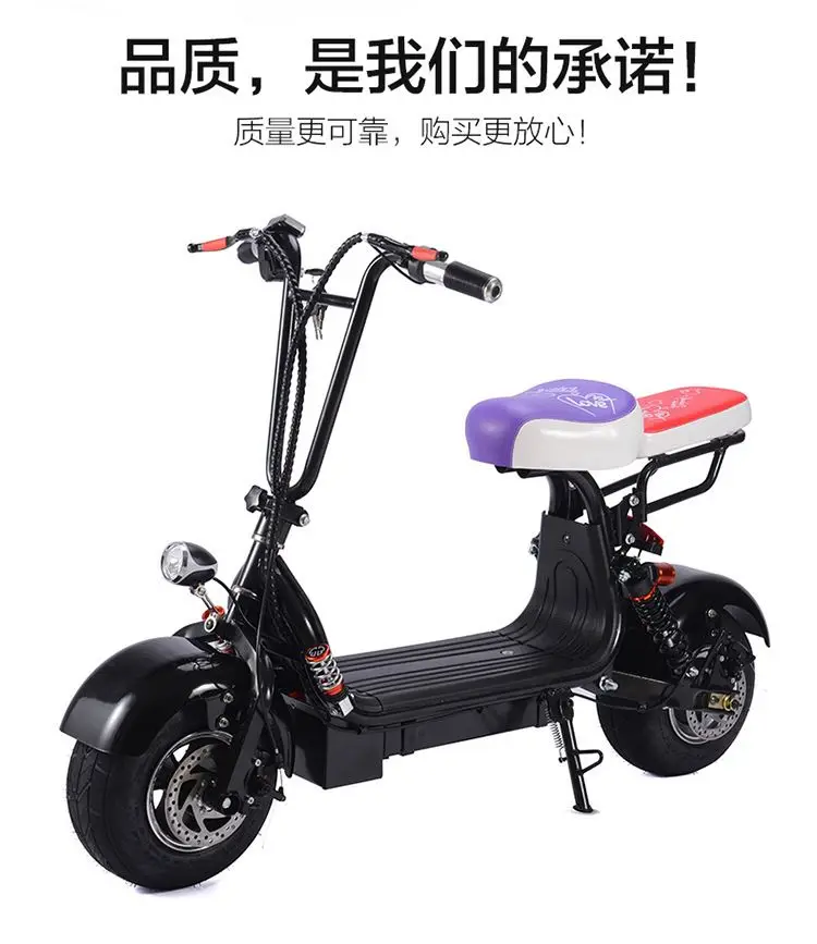 

Professional High Quality 2 Wheel Fat Tire Electric Scooter For Golf