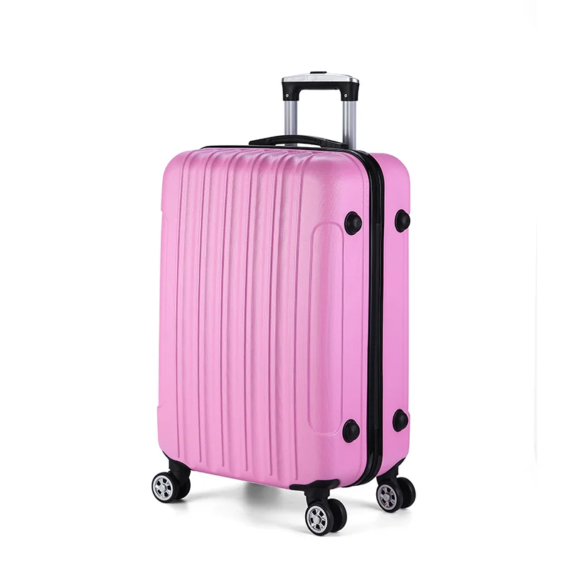 

Wholesale ABS travelling bags 4 wheels luggage travel trolley suitcases factory Customizes logo