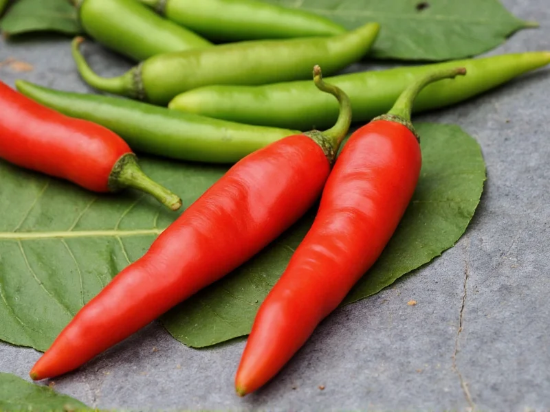 Serrano Chile Picture: Visual Identification Guide