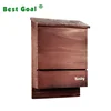 outdoor wooden Bat house Box Shelter with Large Double Chamber Handcrafted