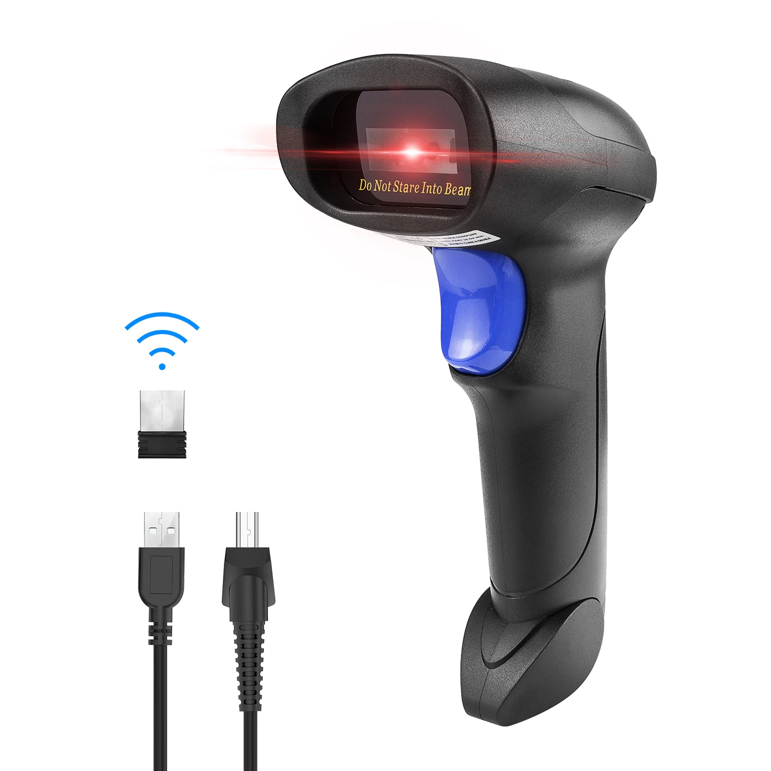 

NETUM L5 Handheld Wireless Barcode Scanner AND L8BL Blue tooth 1D/2D QR Bar Code Reader PDF417 for IOS Android IPAD