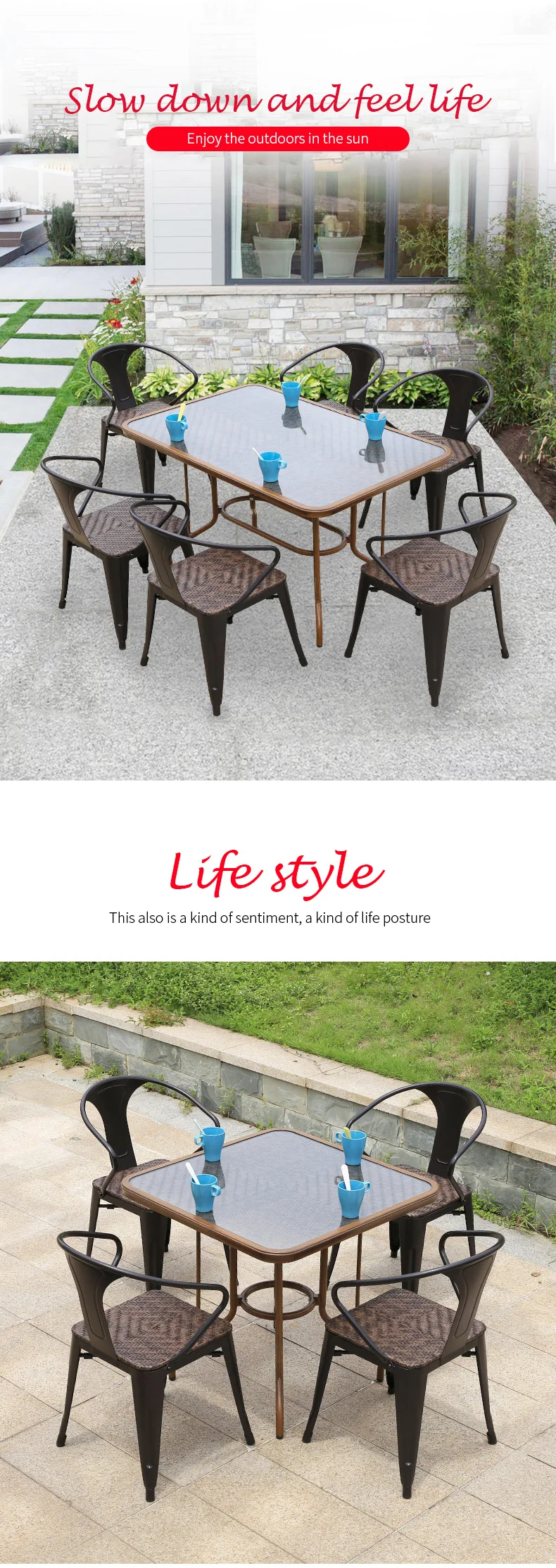 leisure world outdoor furniture on Odm Outdoor Metal Table And Chair Garden 4 8 Person Conversation Set Patio Plastic Wood All Weather Leisure Chair And Table Buy Outdoor Furniture Patio Sofa Chair Garden Chairs Product On Alibaba Com