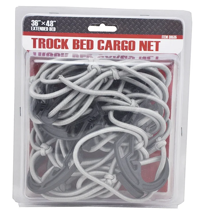 Intop Heavy Duty Stabilised Cheap Price Polyester Elastic Trailer Cargo Lifting Webbing Cargo Net For Sale