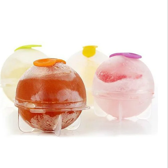 

4pcs Diy Kitchen Whisky Maker Party Mold Home Sphere Ice Cube Tool Round House Bar Ball Shape Ice Mold