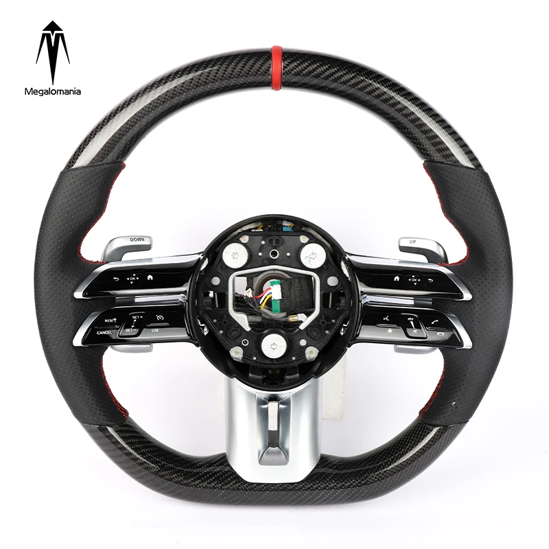 

New LED carbon fiber steering wheel for Be-nz C-Class G class E class GLE GLC GT