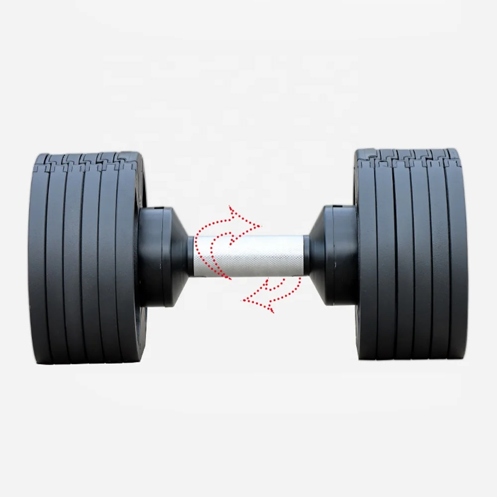 

Manufacturer Factory In Stocks Weights With Stand Gym 24kgs 40kgs Adjustable Dumbbell For Fitness, Custom color