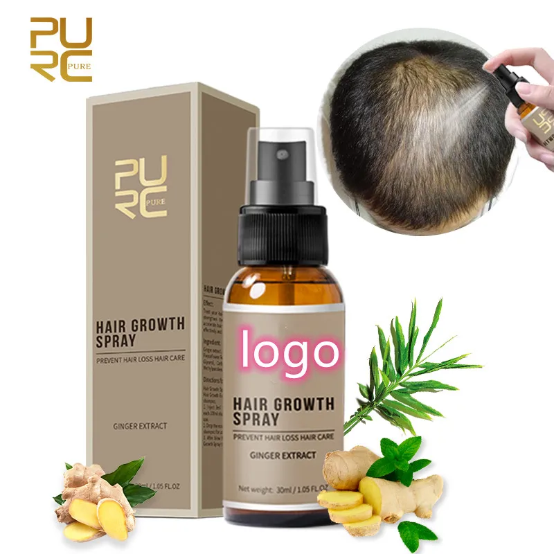 

PURC Hair Growth Products Fast Growing Hair Oil Loss Care Spray Beauty Hair & Scalp Treatment for Men Women 30ml