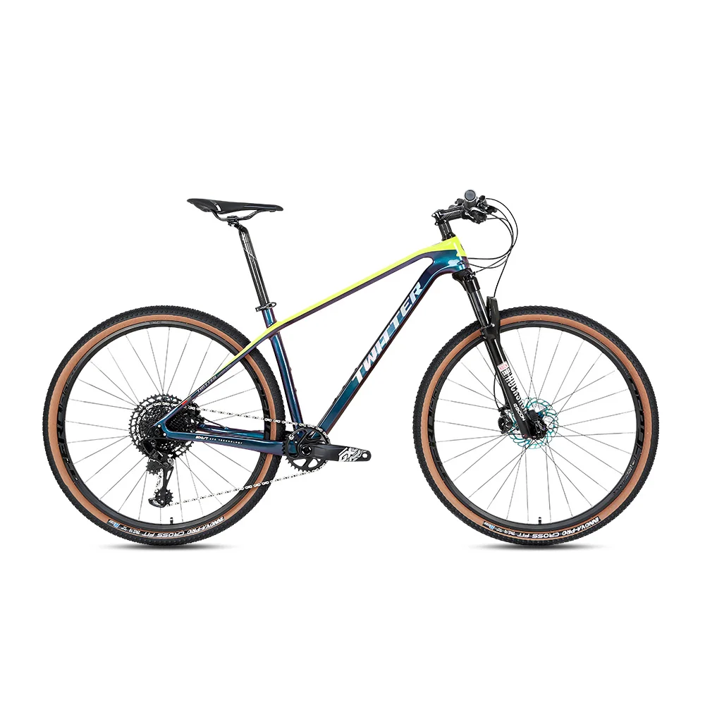 

2021 off-road mountain bike 29 27.5" bicycle racing carbon mountain bike in stock, Holographic color(red / black / silver / blue / yellow / orange)