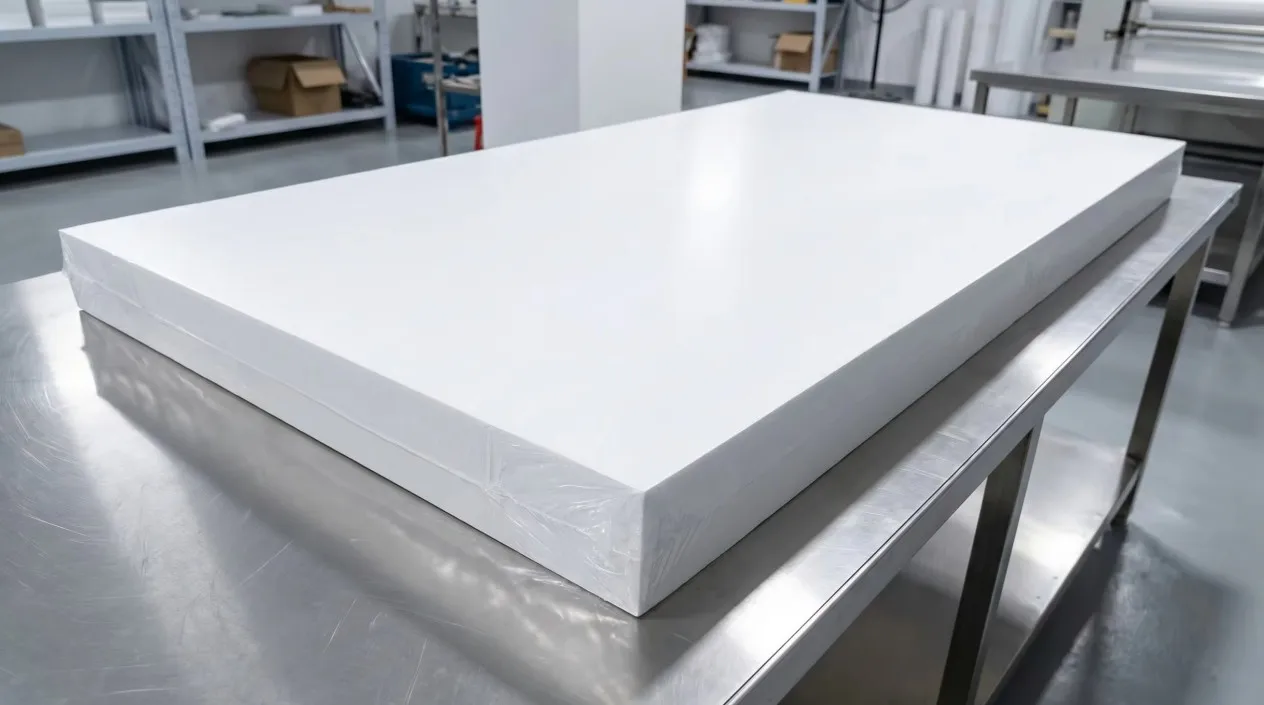 Double-Layer Thermoplastic PE Film Heat Sealing Process for SPA Cover EPS Foam