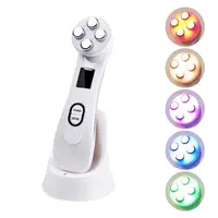 

5 in 1 Electroporation EMS Photon microcurrent+RF+led facial beauty device