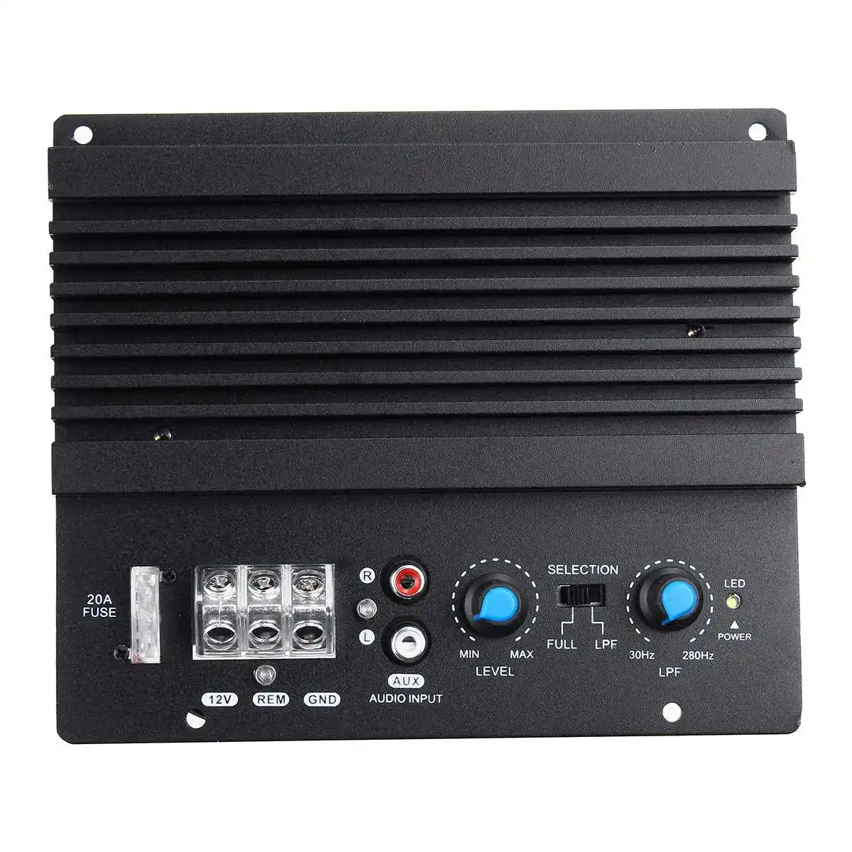 

12V 600W Mono Power Amplifier Board Car Audio Powerful Bass Subwoofer Amplifier Board Player Automotive Amplifier Module