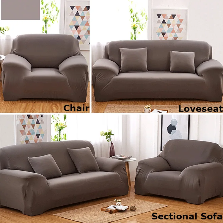 
High Elastic Sofa Cover L Shape+Corner Sets of 2 seater 