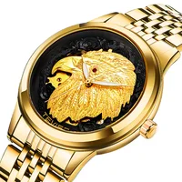 

2018 Luxury Hot Tevise Big Eagle custom logo automatic men stainless steel watch