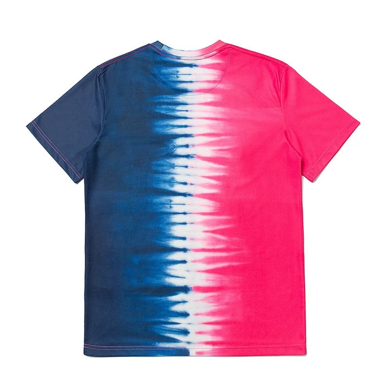 

Tie dye t shirt for men 100% cotton customized color men t shirt in bulk2021 Men Tee Shirt Custom Printed Pictures logo