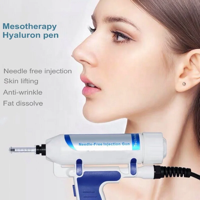 

2020 newest technology hyaluronic pen meso gun filler, Blue+white