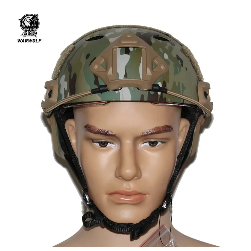 

High quality adjustable belt army military paintball tactical helmet with multi color, Bk, gray, od, mud, sand, red etc