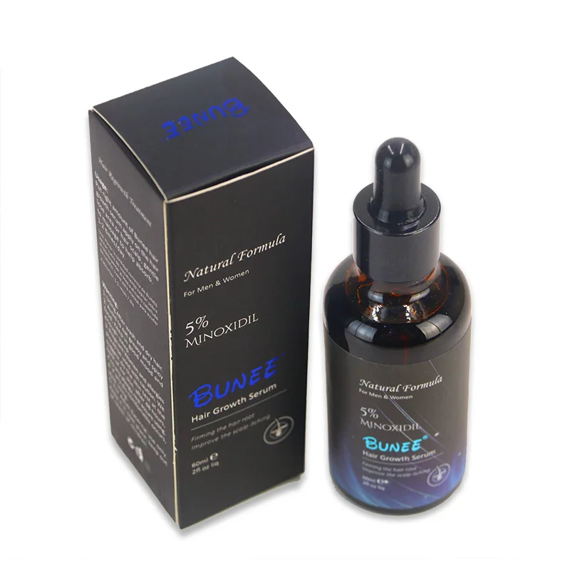 

Custom Logo/Private Label 60ml Minoxidil 5% Hair Growth Serum for Unisex