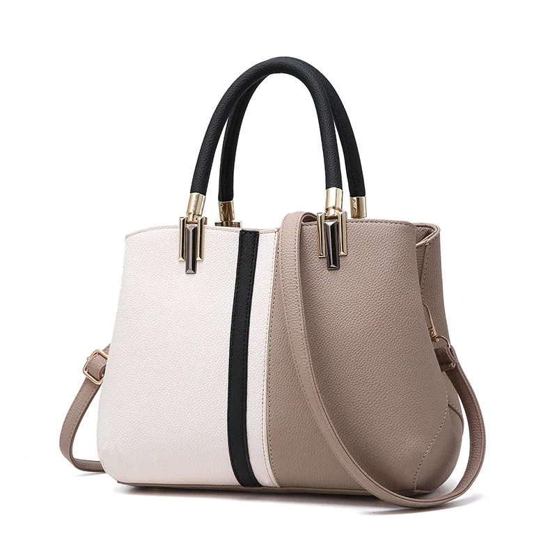 

Hot selling puzzles Pattern women handbag Large Capacity Shoulder Bags for female 2022 Casual Totes Pu Leather messenger bag, Customizable