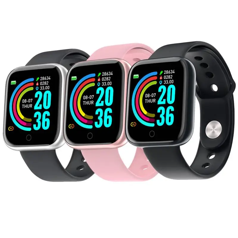 

D20 Fitpro app reloj inteligente Y68 HeartRate fitness tracker band watch