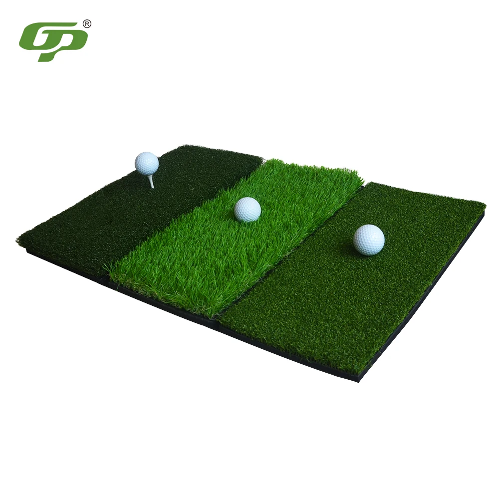 

3 IN 1 Foldable Backyard Outdoor High Density Tee Grass Golf Practice Mat Golf Training Aids Golf Hitting Mat