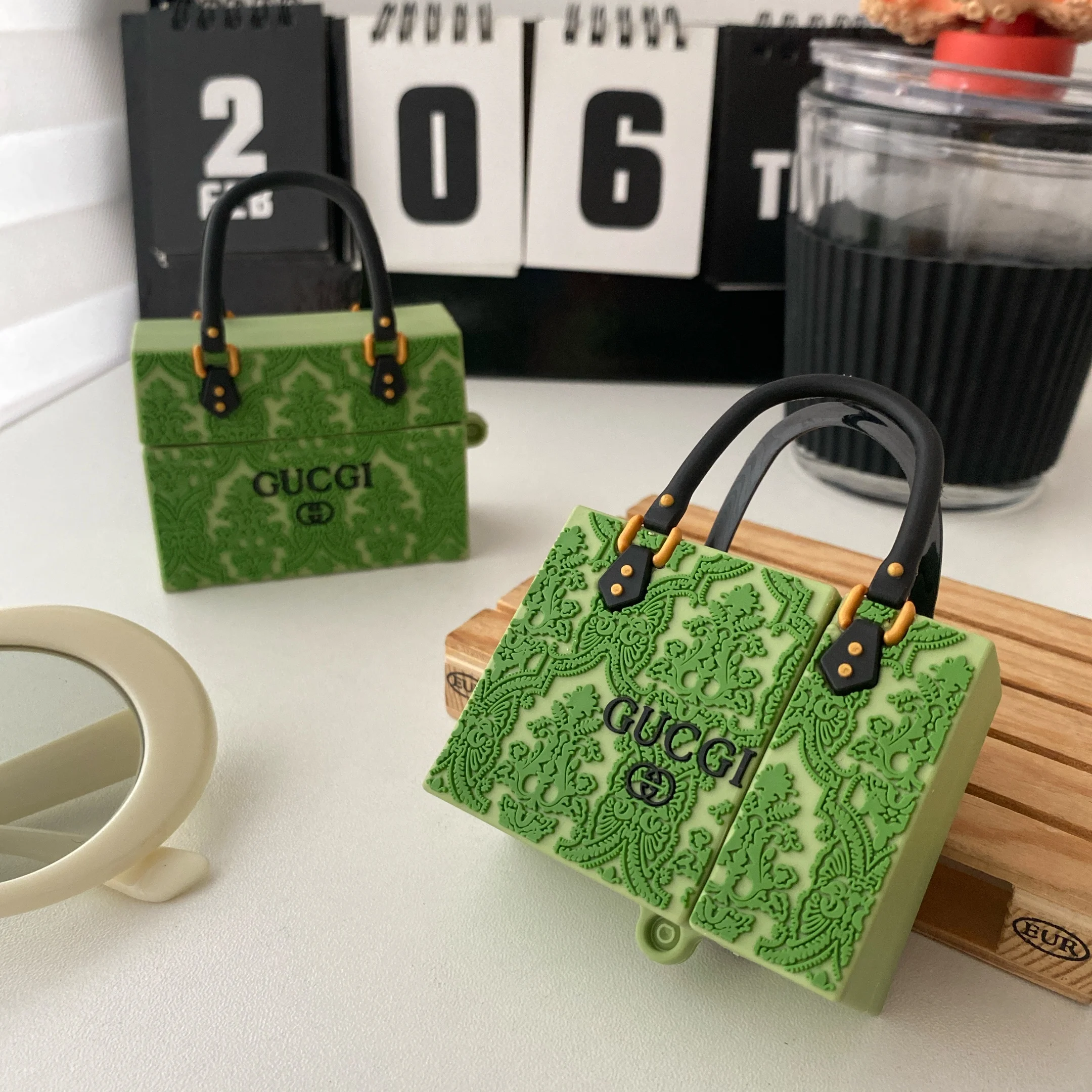 

Luxury Brand Earphone Accessories Case for Airpods Silicone Fashion Designer Protective Earphone Custom Case For Airpods Pr1&2