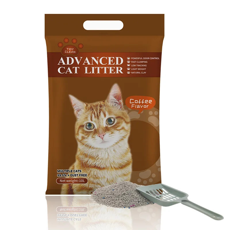 

Natural quickly clumping and highly absorbent cat litter High-quality cat litter