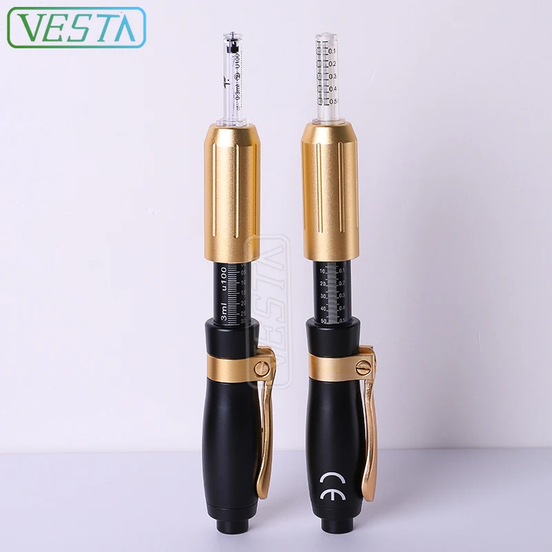 

Vesta 2021 Newest 0.3&0.5 ml Hyaluronic Acid Pen No Needle Meso Therapy Hyaluronic Pen Ampoule Hyaluronic Pen Ce lips Equipment