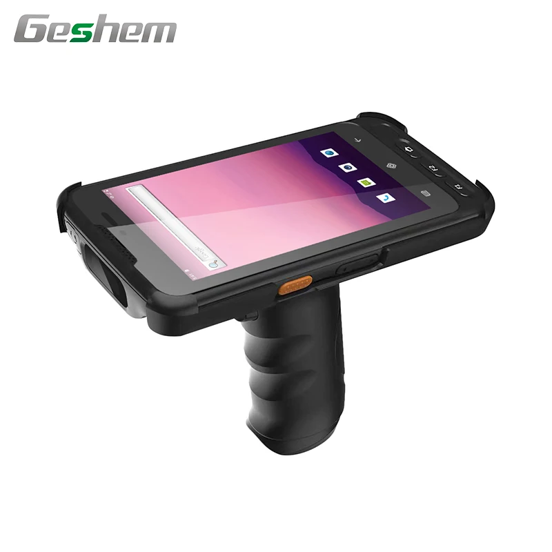 

5 Inch Touch Screen 4G WIFI NFC Android 9 Handheld Barcode Scanner Industrial Pda