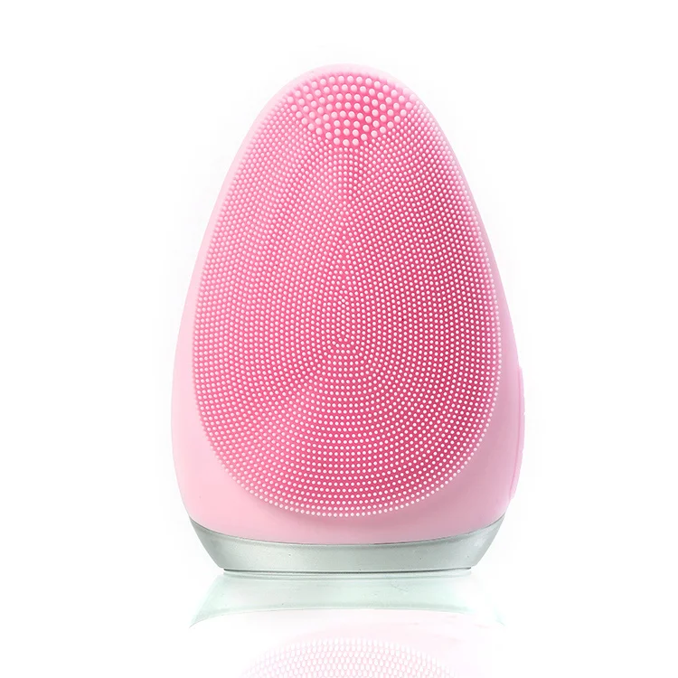 

Waterproof Portable Electric Cleanser Rechargeable Sonic Silicone Face Scrub Device Facial Cleansing Brush Spa Massage
