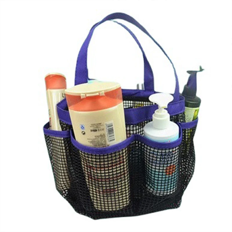 

Mesh Hanging Organizer Camping Shower Bag Mens Travel Hanging Custom Toiletry Bag