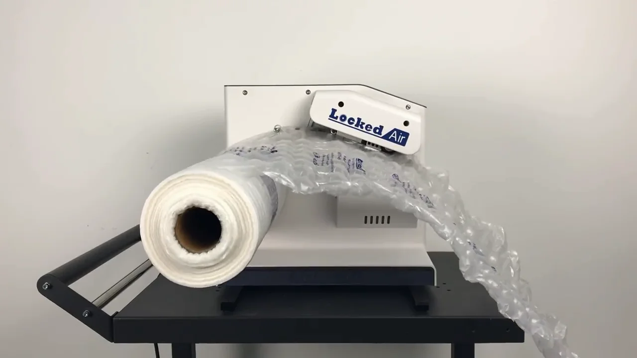 Locked Air Lae4c Void Fill Bubble Film Air Bubble Cushion Packaging