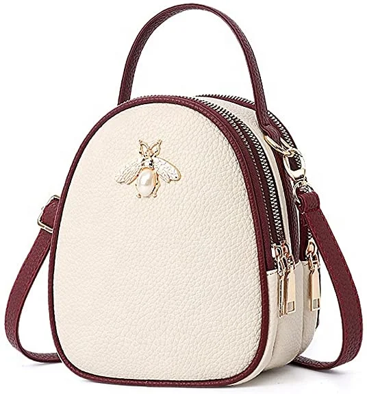 

Small Crossbody Bags Leather Shoulder Bag for Women Girls Stylish Ladies Messenger Bags Purse and Handbags