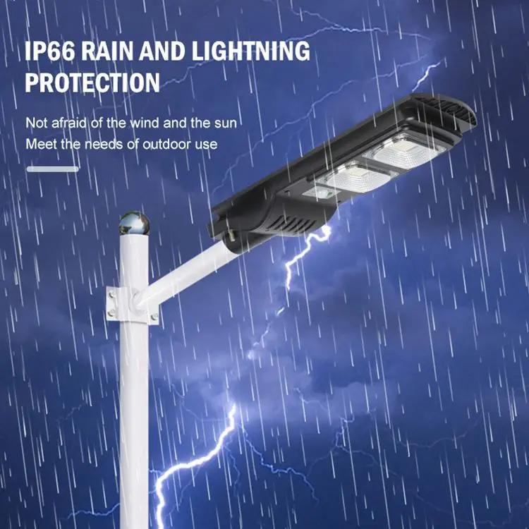 
OKELI Motion sensor ip66 waterproof outdoor 30w 60w 90w all in one led solar street lights 