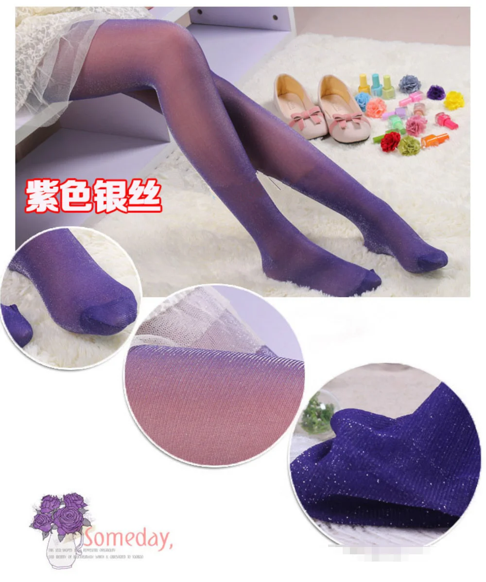 Usa Ladies Party Shiny Glitter Glossy Stockings Pantyhose Tights