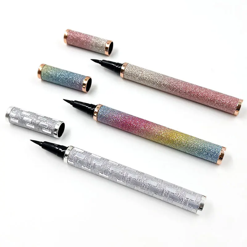 

Waterproof magic eyeliner Glue Pen Black Waterproof bling eyeliner pen