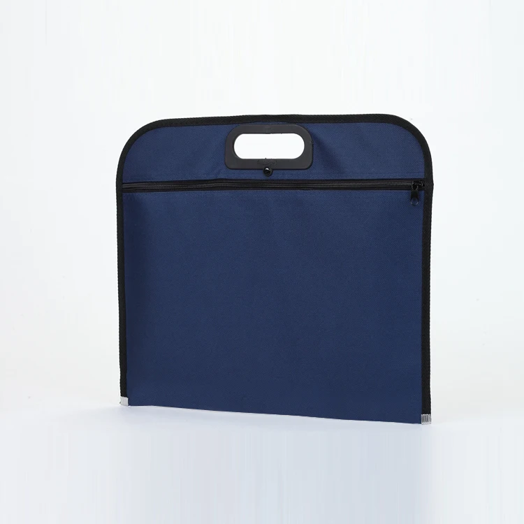 

Portable Document Canvas Business Zipper Custom Logo Multifunction Laptop Bag Men's Briefcase
