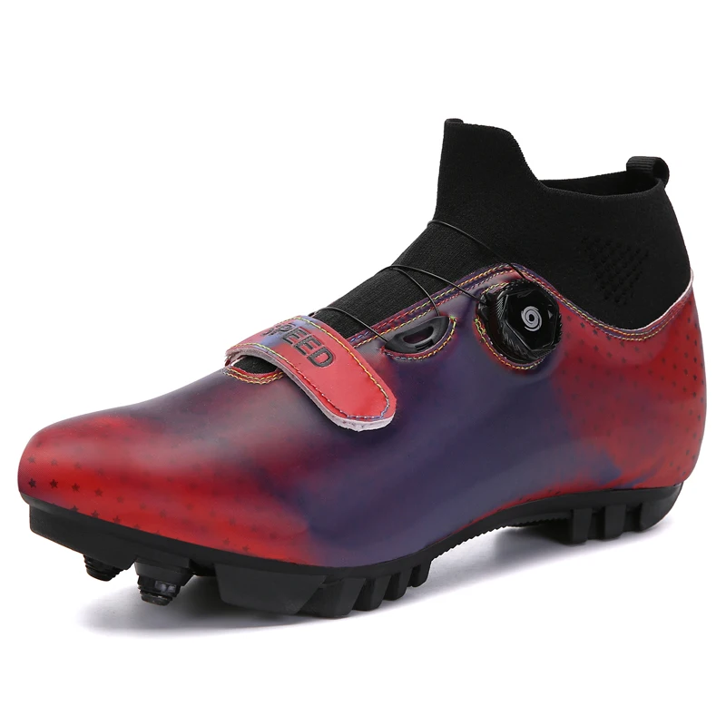 

3 Bolt Cleat Compatible Classic Bicycle Winter Mountain Bike Shoes Womens Designer Trainers Womens Winter Cycling Shoes