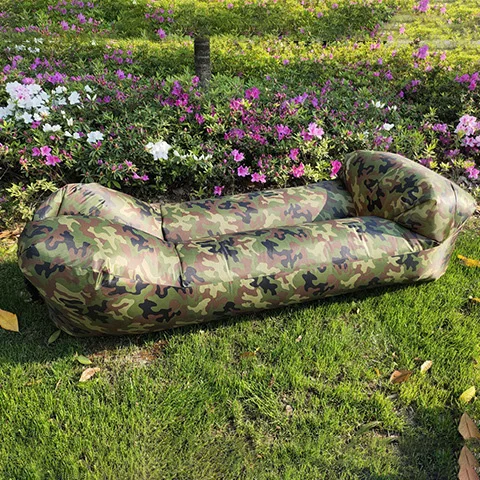 
camping outdoor lazy sofa portable sofa inflatable bed for beach pool backyard 