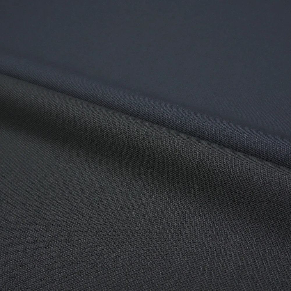 High-End Italian Worsted Merino Wool Fabric Blend Polyester for Men's Suits Yarn Dyed Pattern for Jackets