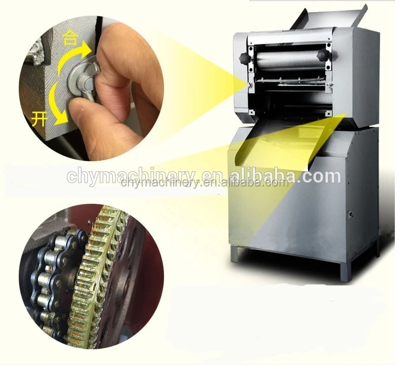 Commerical Automatic Stainless Steel Pastry Dough Sheeter / Fondant Sheeter / Pizza Dough