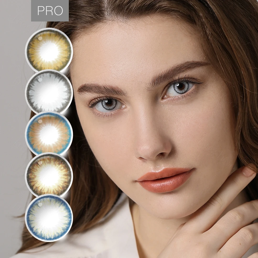 

Sample Freshgo PRO High Quality Colored Contacts Soft Contact Lenses Circle Lens for Big Eye Cosmetic Yearly Lenses