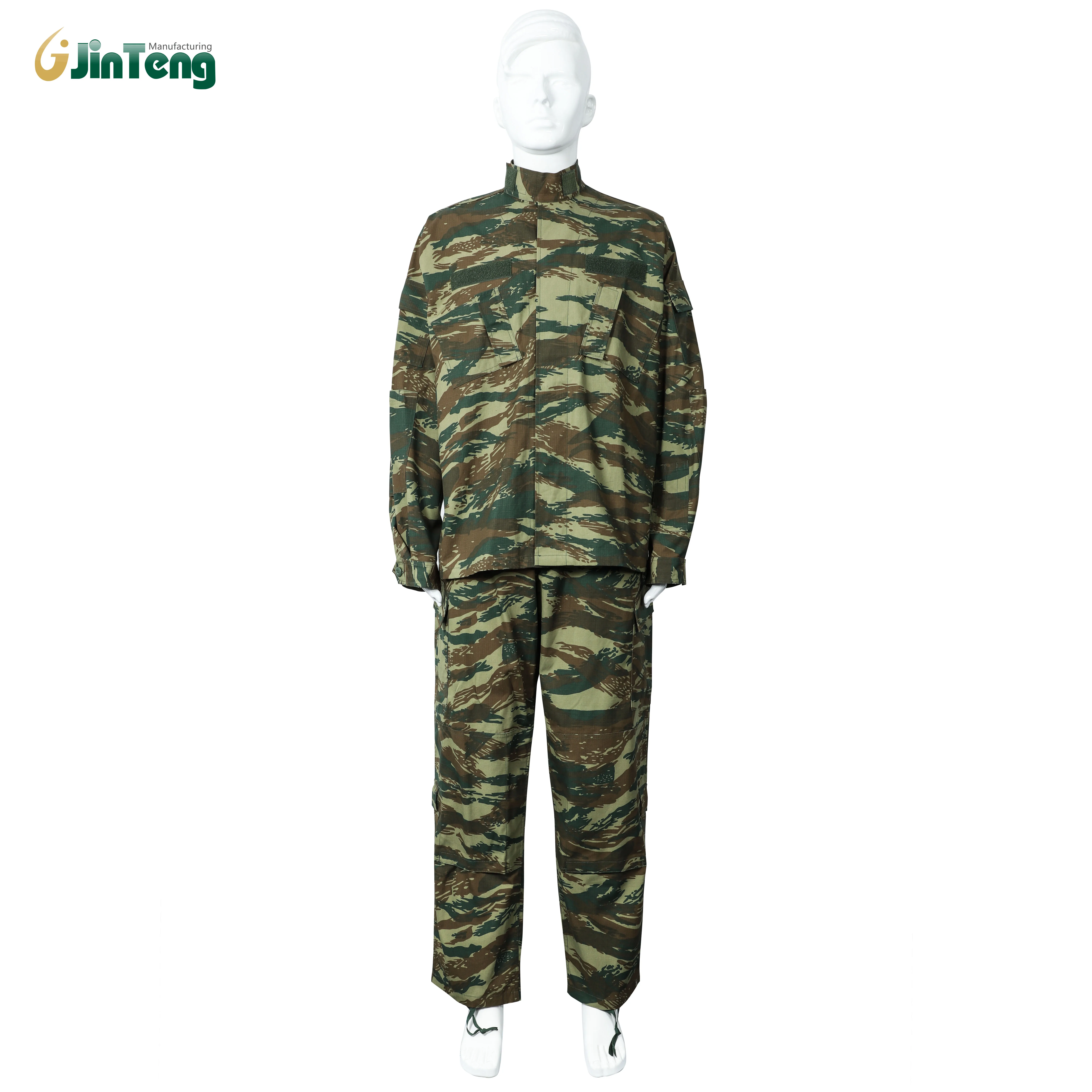 Greek Army Woodland Camo Lizard Camouflage Anti Ir Military Uniform