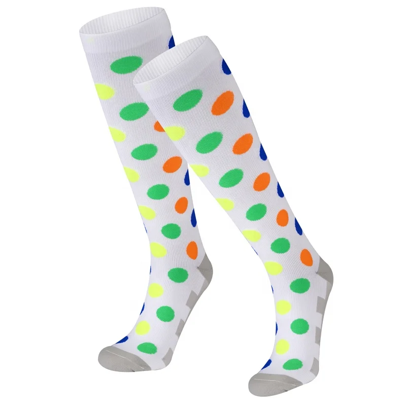 

Blood Circulation Knee High Yoga Sports Custom Sport Socks Logo