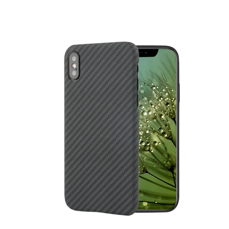 

ultra-thin drop-resistant suitable carbon fiber phone case for IPhone X XR XS Max